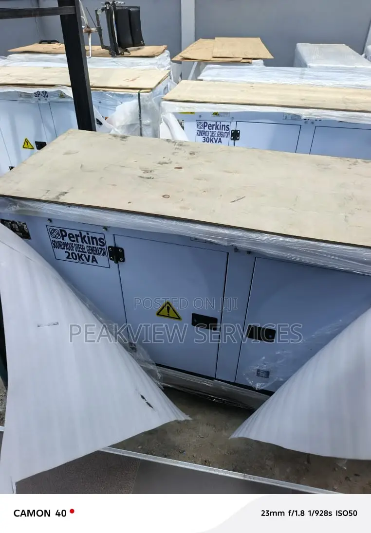 Perkins Powered 20kva Silent Energy Generator