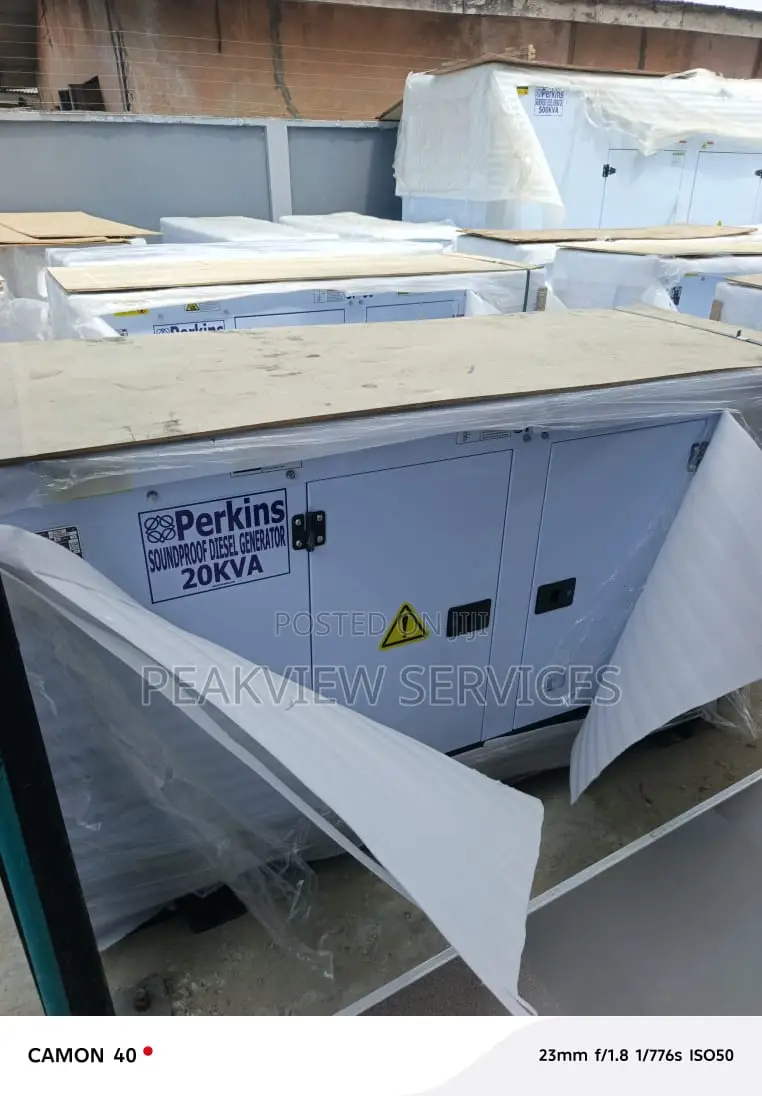 20kva Perkins Canopied Generator With Warranty