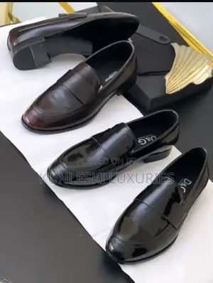 Original Dolce & Gabbana Patent Leather Shoes For Men