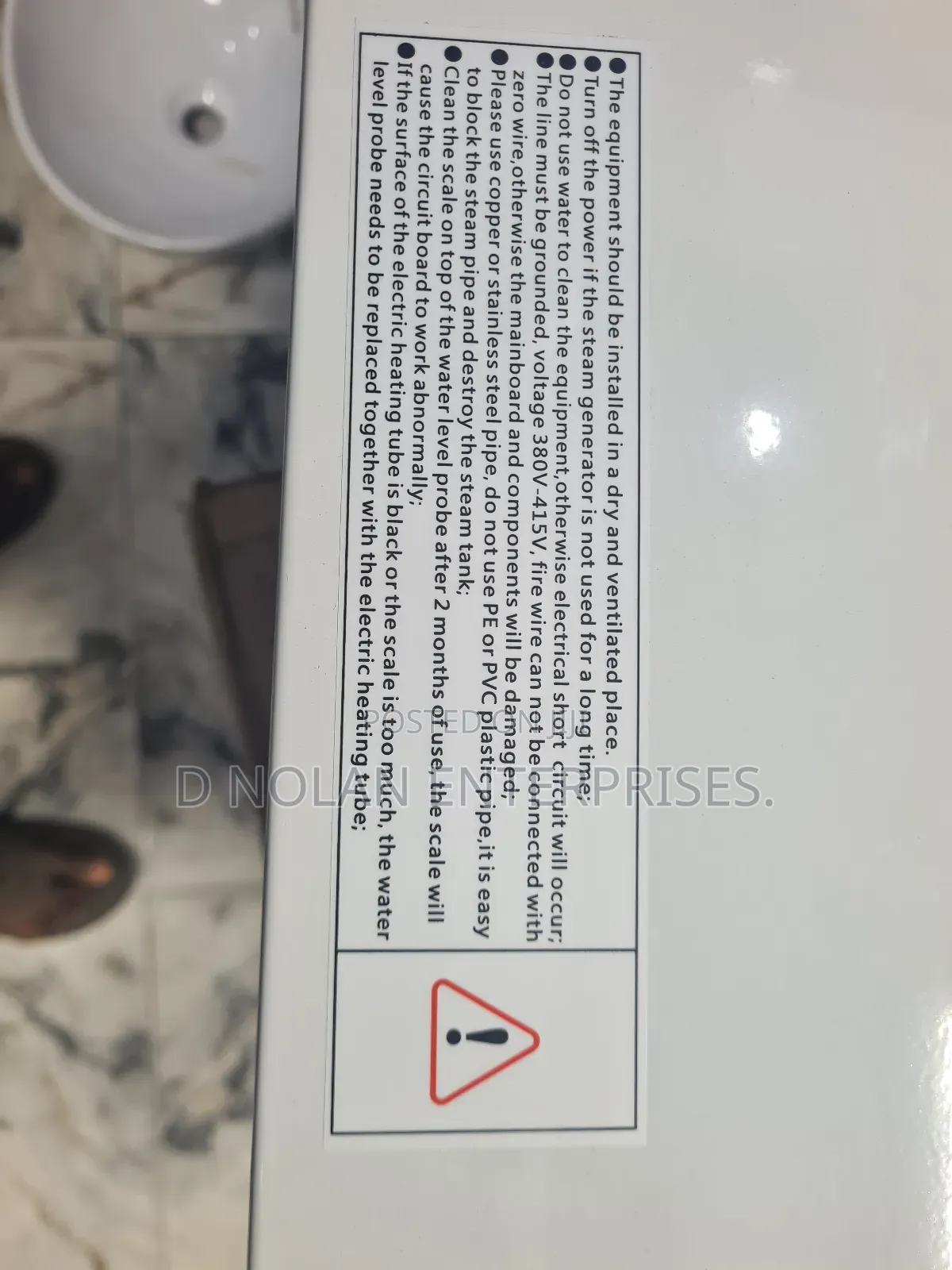 4.5kva Steam Generator