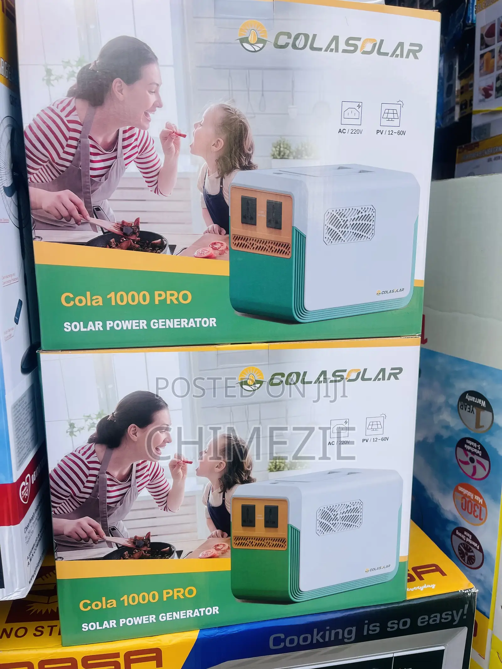 Colasolar 1000 Pro Solar Power Generator.