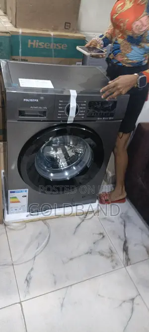 Polystar Pv-Twf7.1gl-Inv 6kg Inverter Driven Front Load Washer