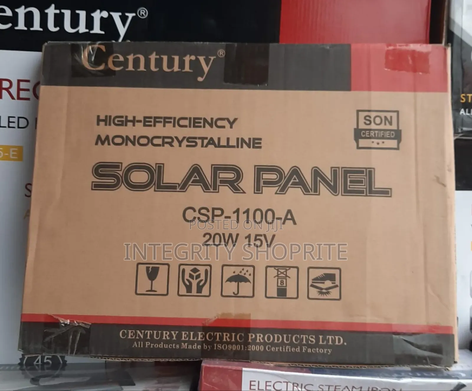 Solar Panel 20w 15v