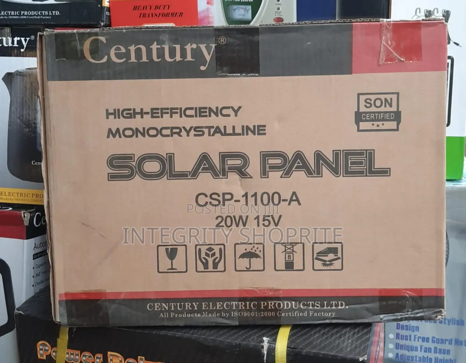 Solar Panel 20w 15v
