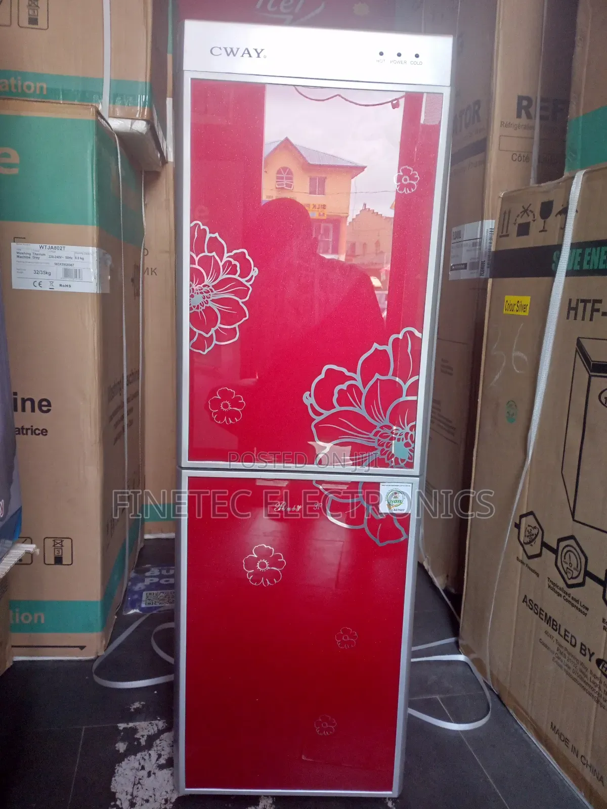 Cway Water Dispenser With Fridge
