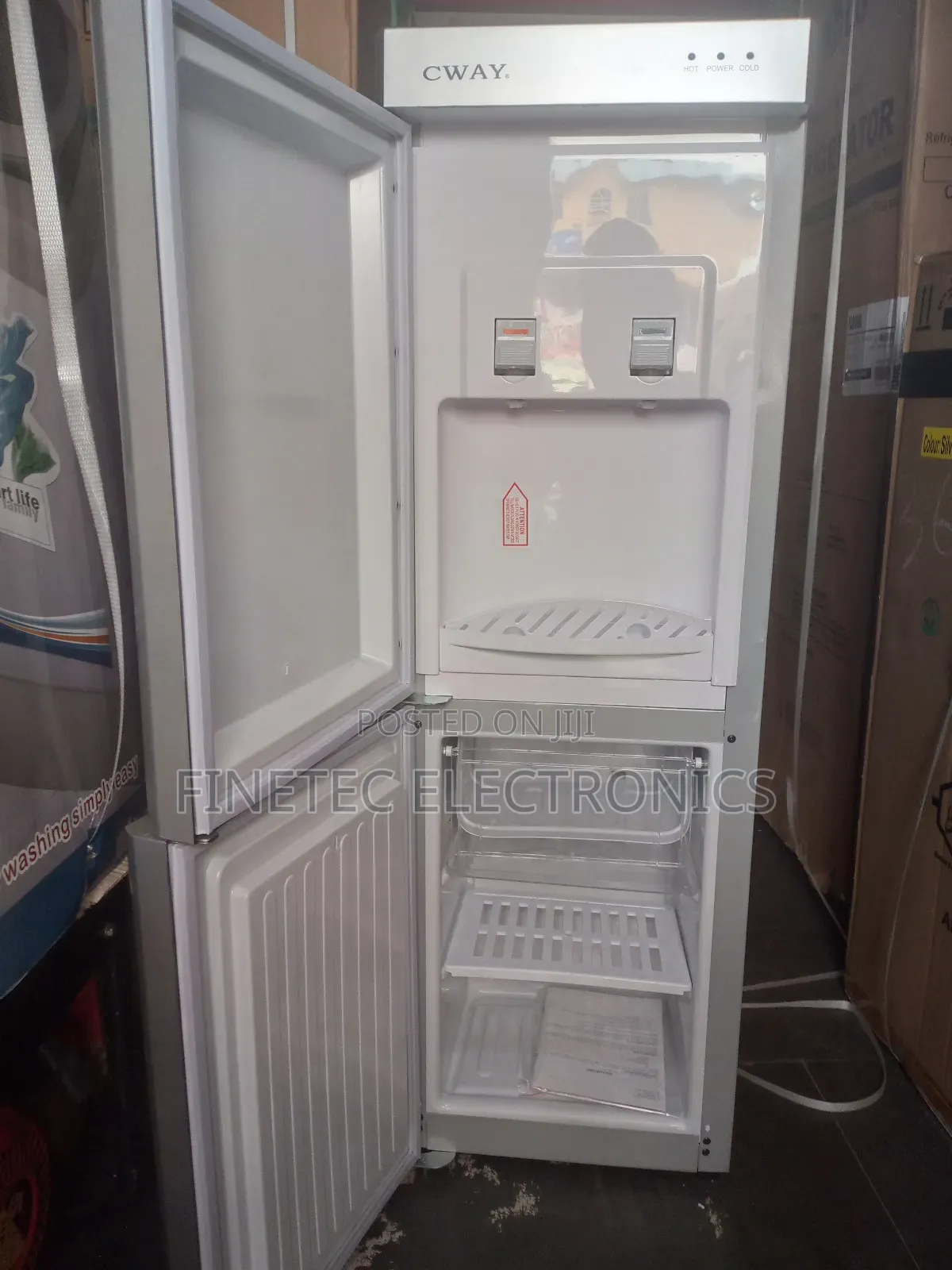 Cway Water Dispenser With Fridge