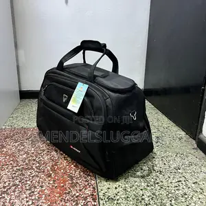 Large Black Travel Duffel Bag