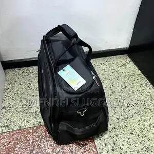 Large Black Travel Duffel Bag