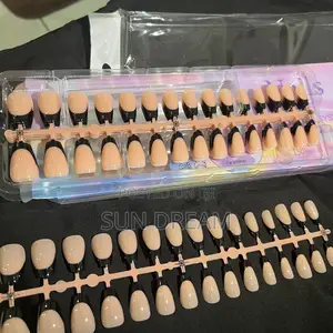 150 Pieces French Tip Nails Press on Nails