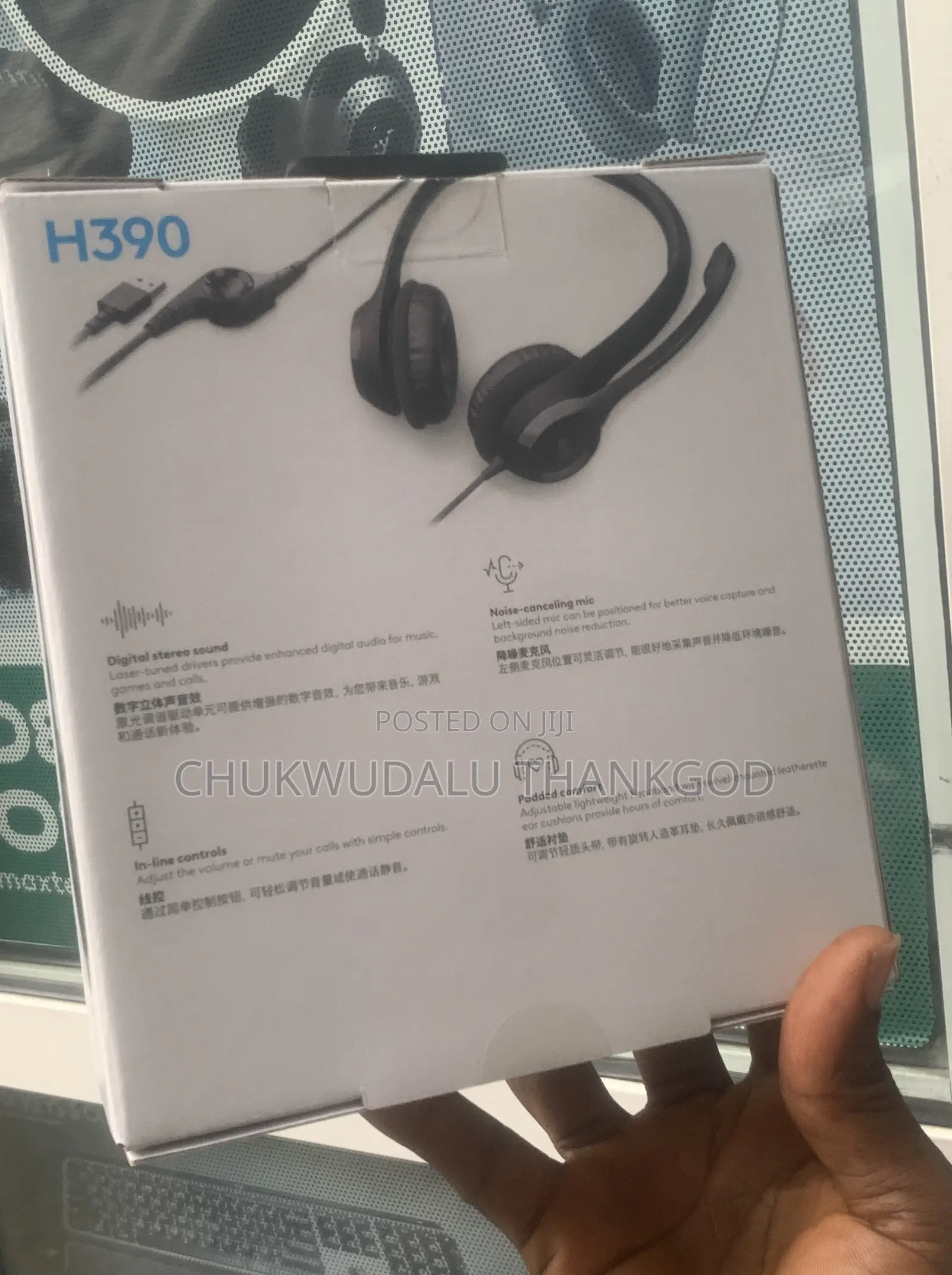 Original H390 Usb Computer Headset