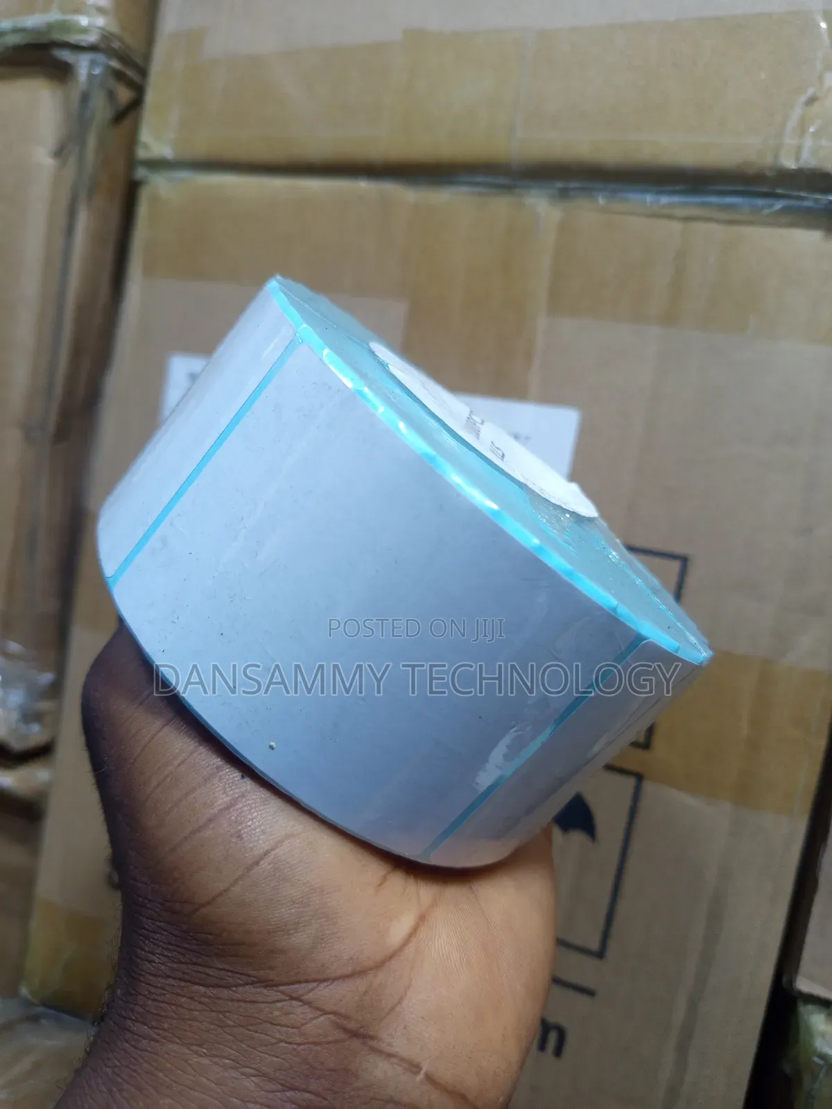 55*75mm Direct Thermal Barcode Label Sticker