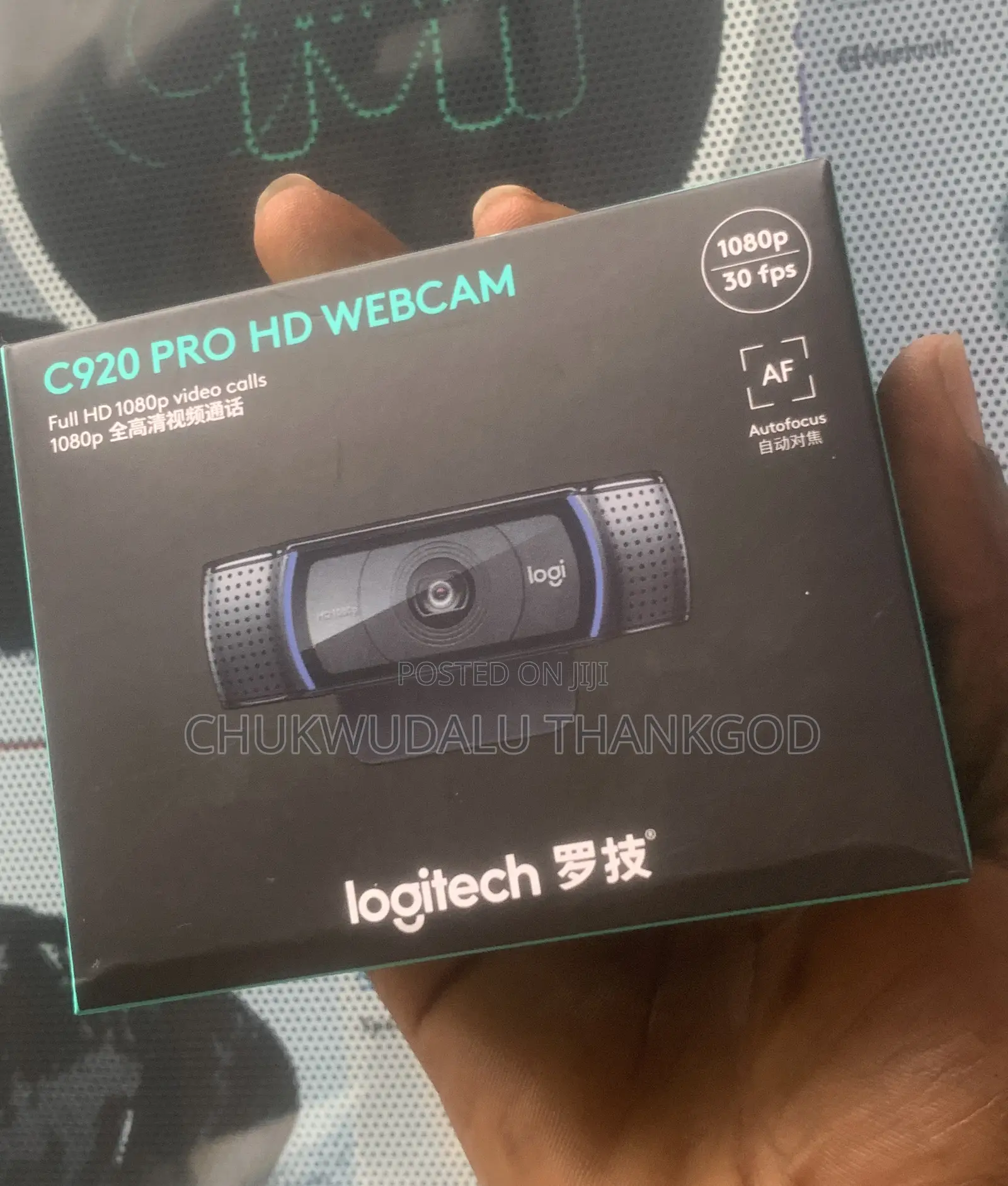 Original Logitech C920 Pro Hd Webcam Full Hd 1080p Video Calls 1080p
