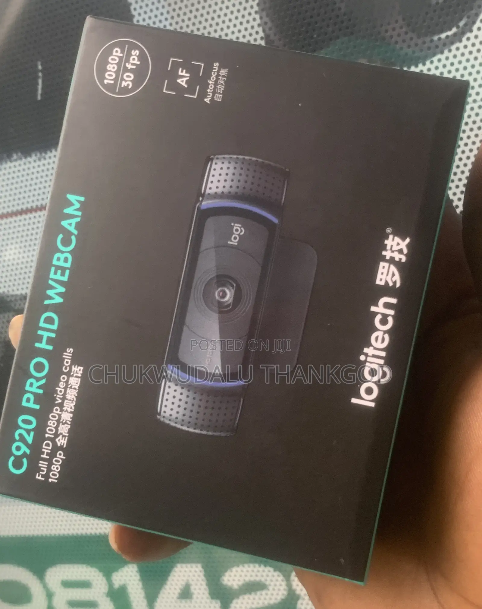 Original Logitech C920 Pro Hd Webcam Full Hd 1080p Video Calls 1080p