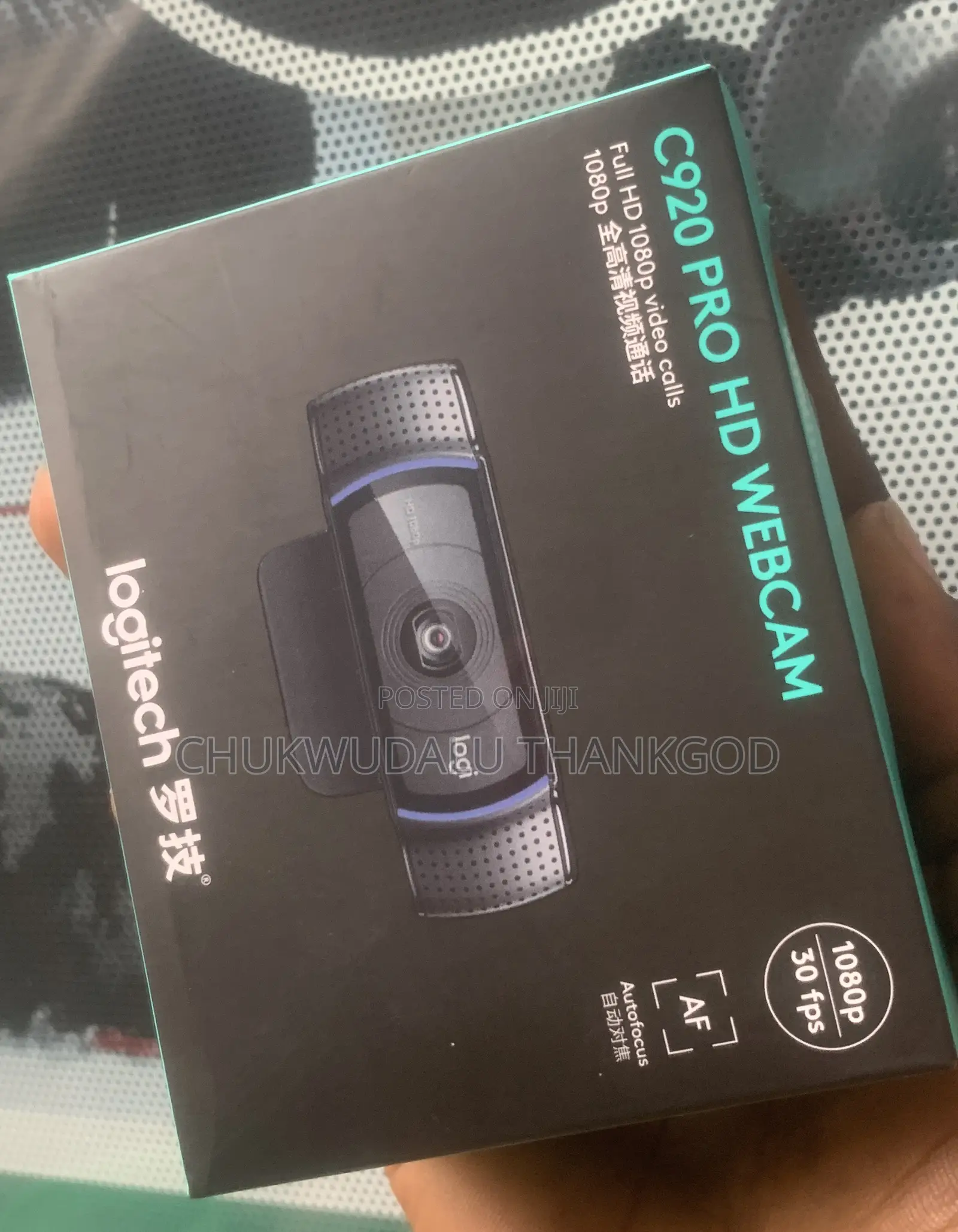 Original Logitech C920 Pro Hd Webcam Full Hd 1080p Video Calls 1080p