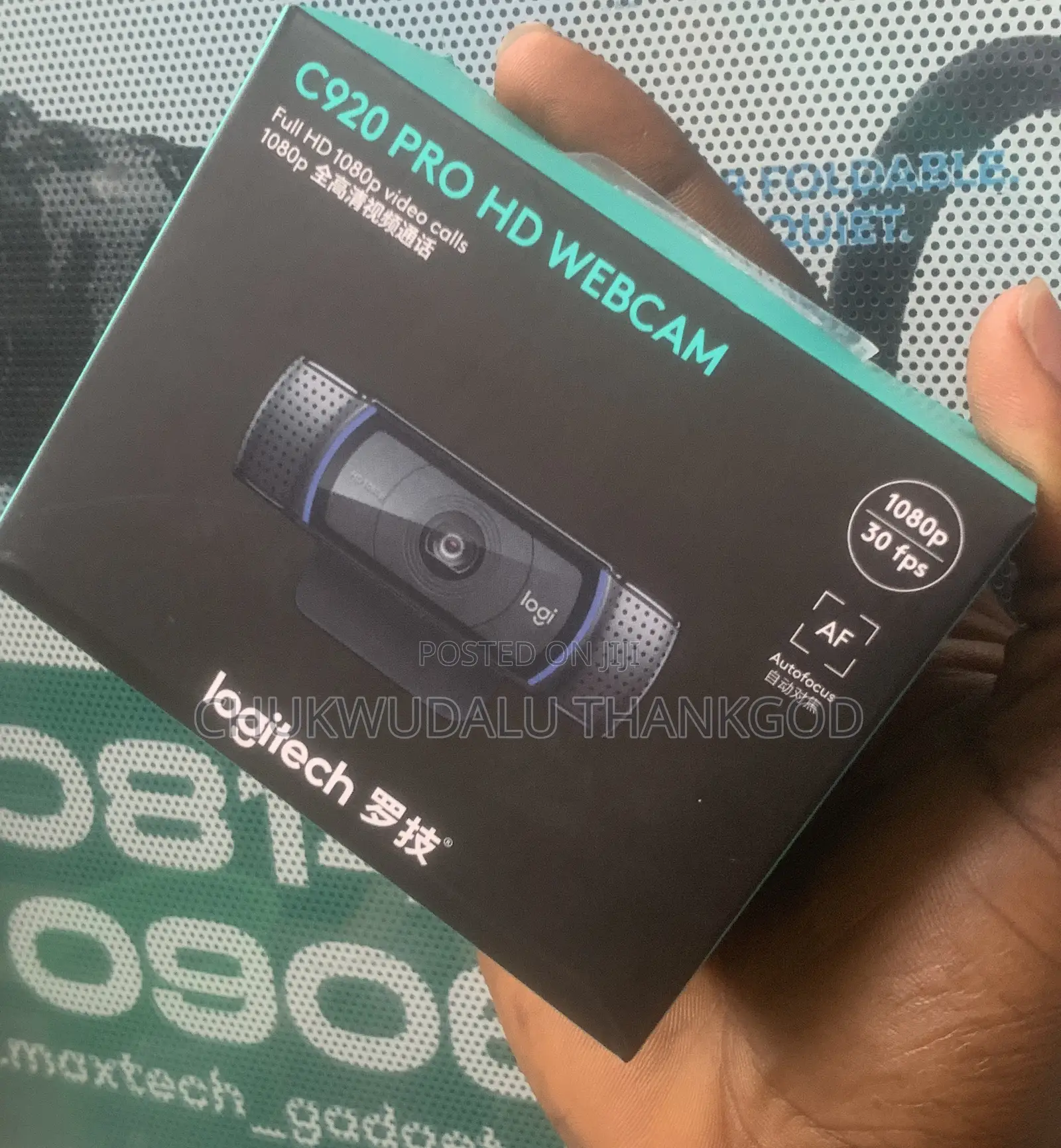 Original Logitech C920 Pro Hd Webcam Full Hd 1080p Video Calls 1080p