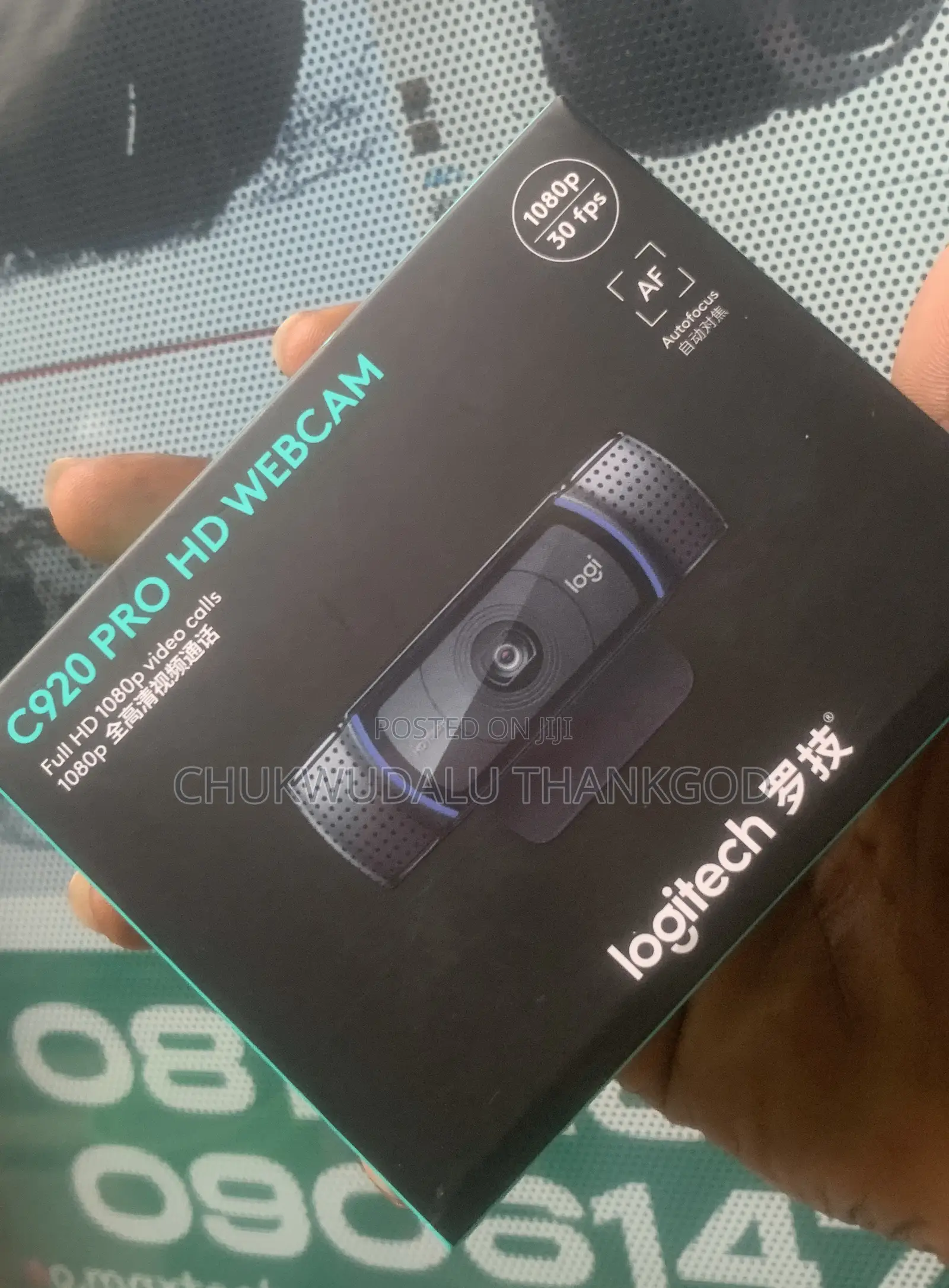 Original Logitech C920 Pro Hd Webcam Full Hd 1080p Video Calls 1080p