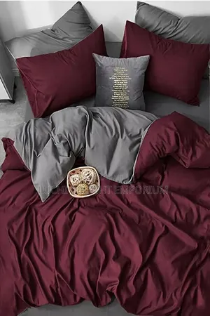 Wine And Ash Mixed Combine Duvet Set - 6x6