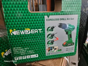 Newbeat Cordless Drill Kit, Models Nbt-cd-18at And Nbt-cd-21at.
