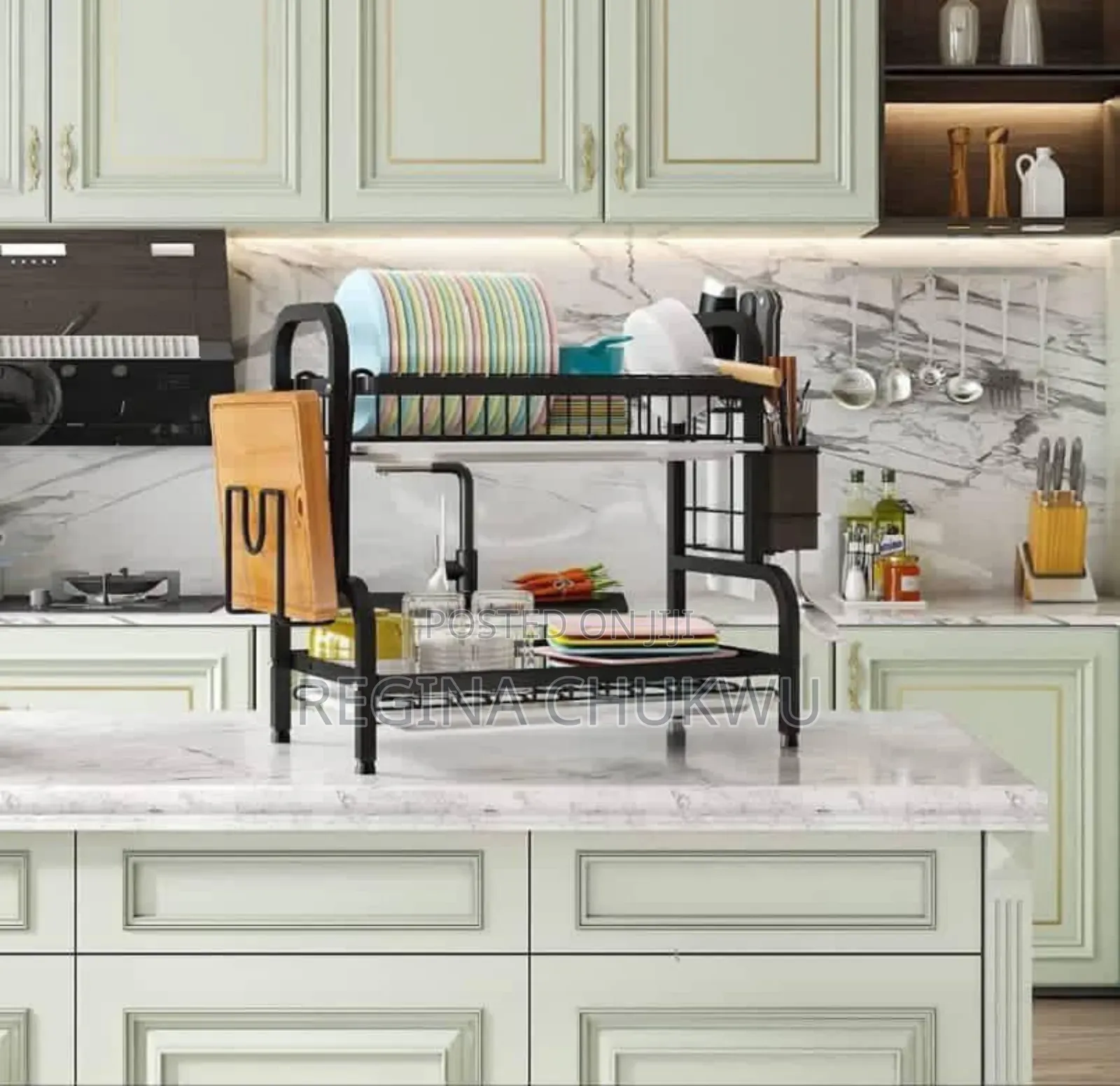 2 Layer Plate Rack