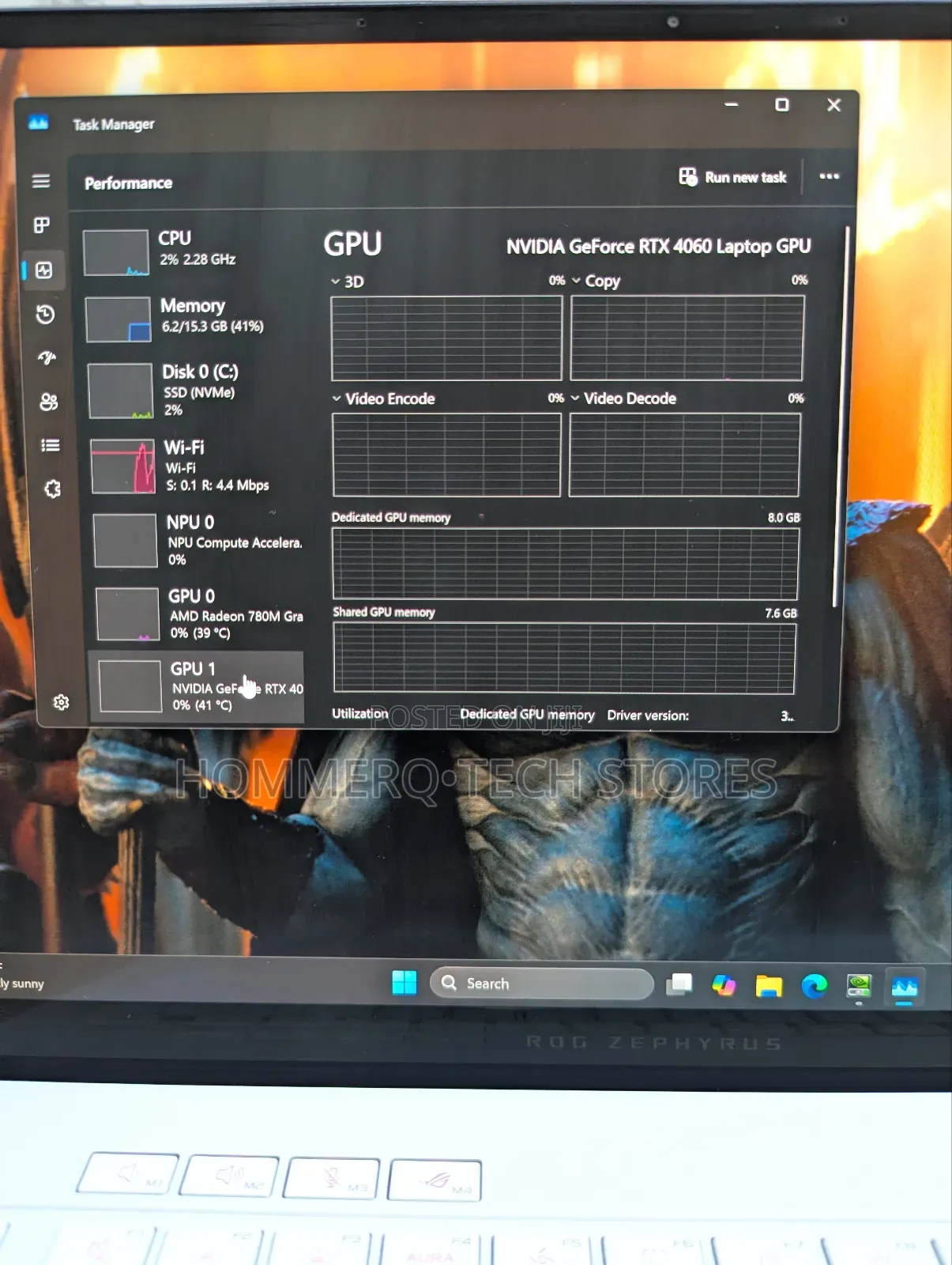 Laptop Asus ROG Zephyrus G14 16GB AMD Ryzen 9 SSD 1T