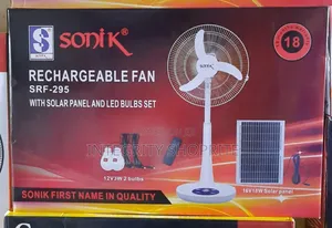 Stron Quality Sonik Rechargeable Fan