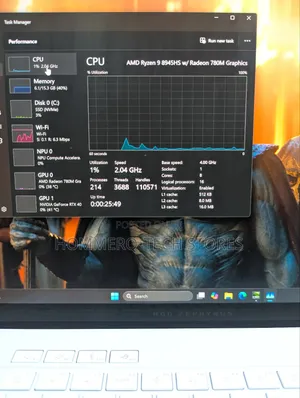 Laptop Asus ROG Zephyrus G14 16GB AMD Ryzen 9 SSD 1T
