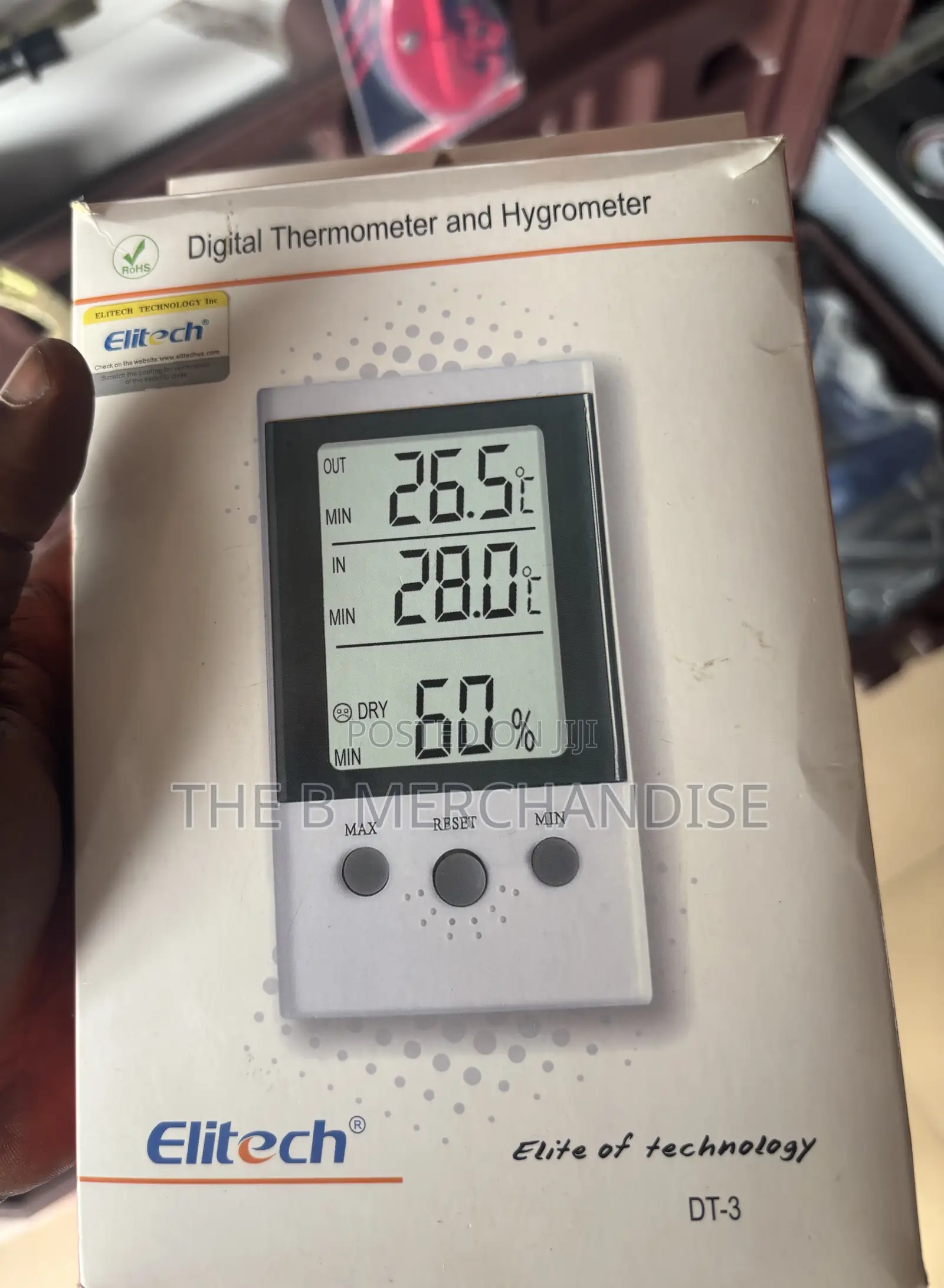 Digital Thermometer and Hygrometer