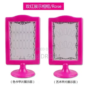 Nail Display Frame Nail Salon Tools Art Display