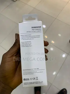 Samsung Type C to Type C Cable (3 Amp)