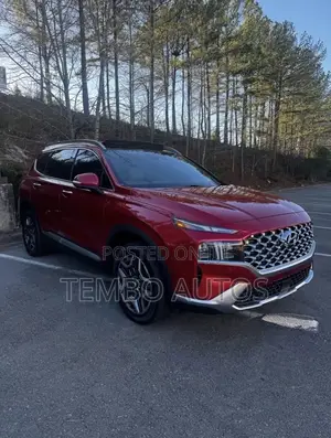 Hyundai Santa Fe Limited 2022 Red