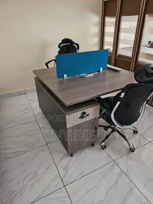2in1 Workstation Table With Chairs