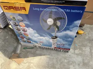 Qasa Rechargeable Fan Qrf-7918 Curvy - 18"