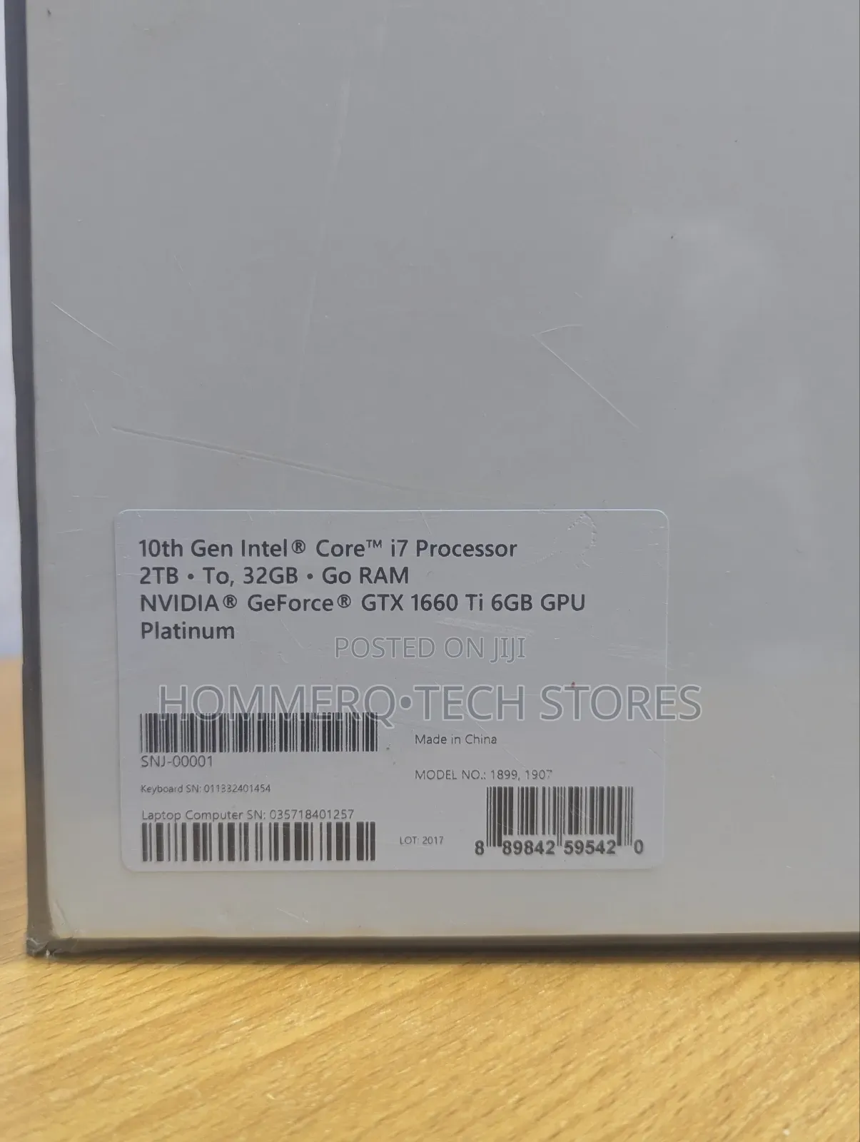 New Laptop Microsoft Surface Book 3 32GB Intel Core I7 SSD 2T