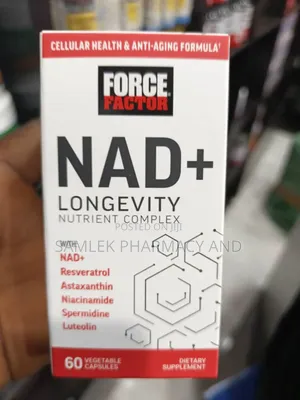 Force Factor Nad + Longevity With Resveratrol, Astaxanthin Etc