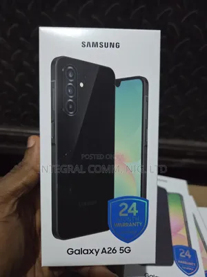New Samsung Galaxy A26 128 GB Black