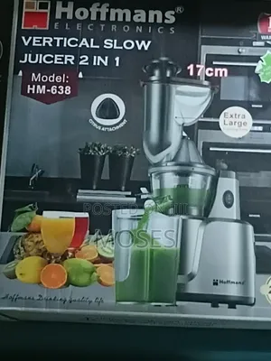 Hoffmans Slow Juicer 2in1