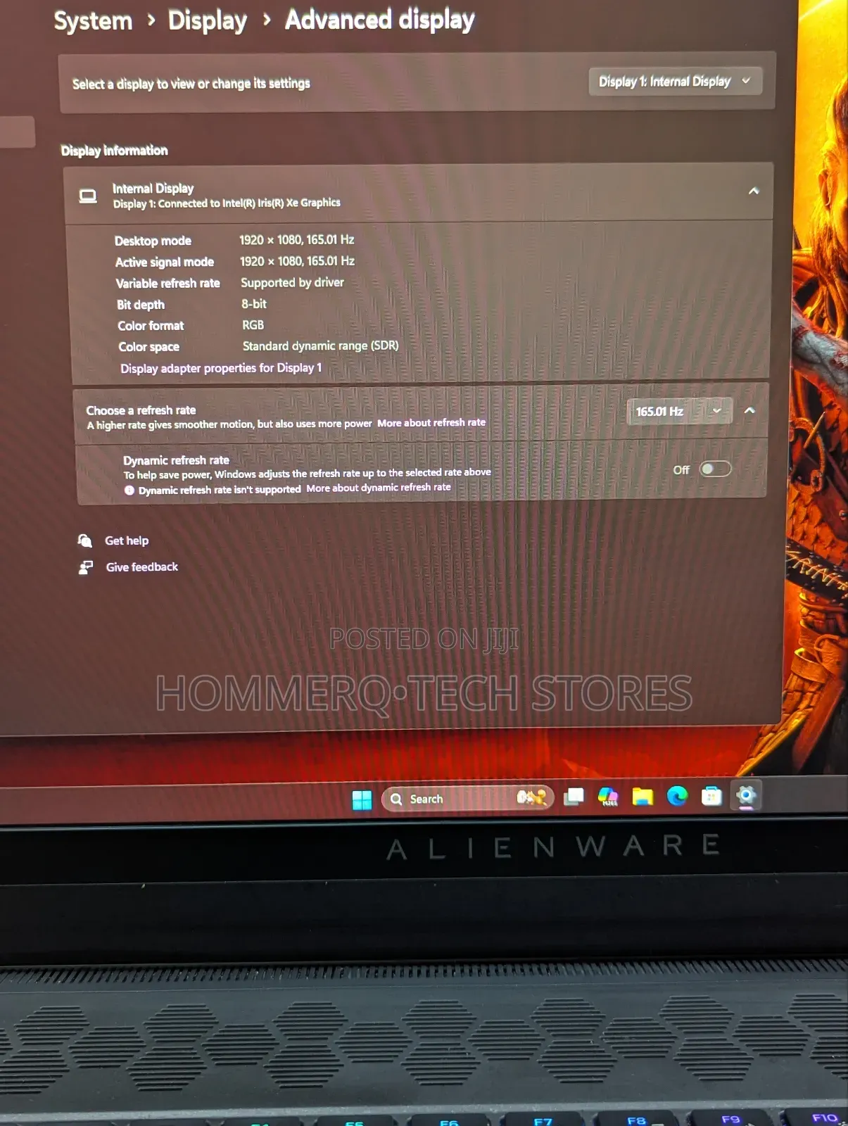 Laptop Dell Alienware X17 R1 16GB Intel Core I9 SSD 1T
