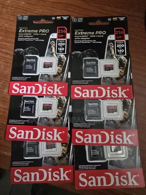 256gb Sandisk Extreme Pro Micro Sdxc Uhs-i U3 A2 V30 Memory Card