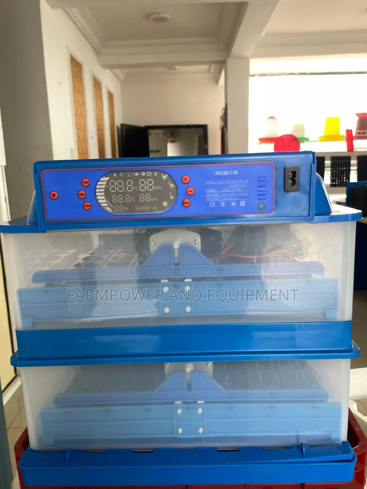 112 Capacity Automatic Incubator
