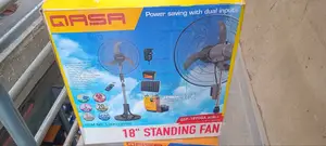 Gasa 18-Inch Rechargeable Standing Fan. Ac/Dc