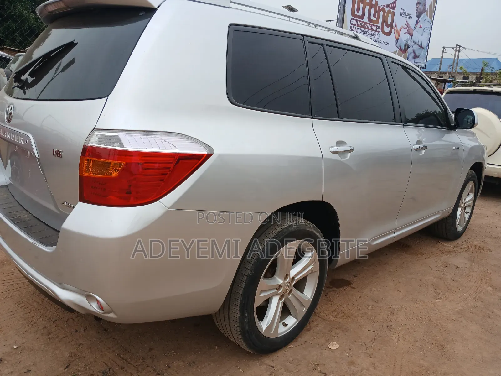 Toyota Highlander 2008 Silver