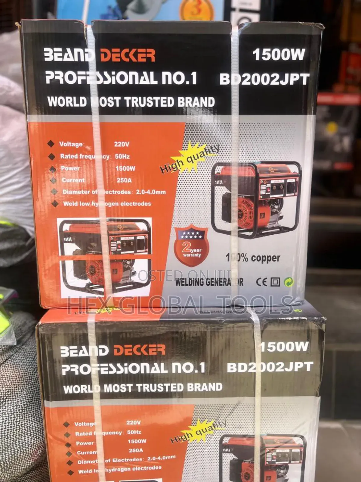 Be Decker Welding Generator