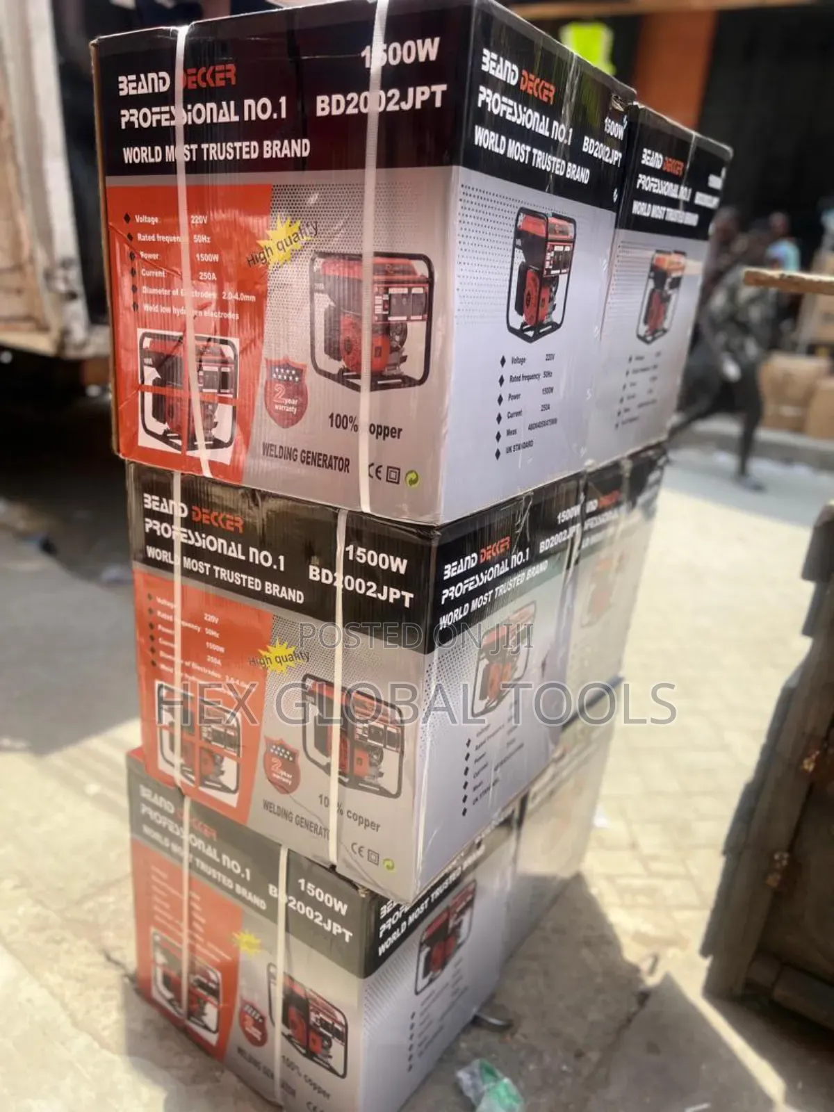 Be Decker Welding Generator