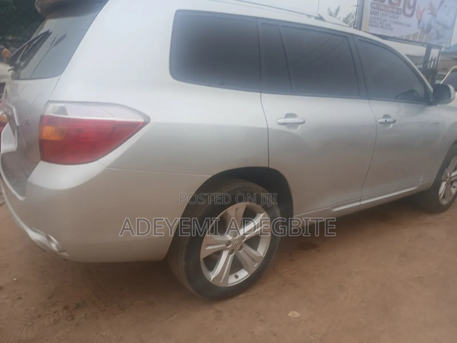Toyota Highlander 2008 Silver