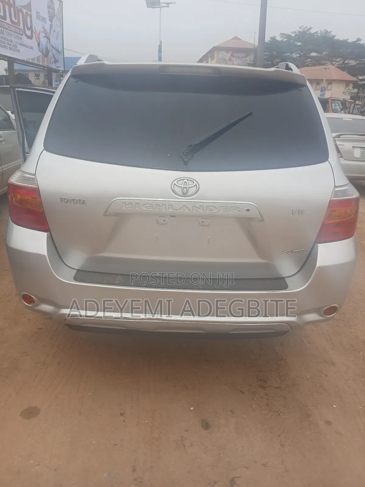Toyota Highlander 2008 Silver