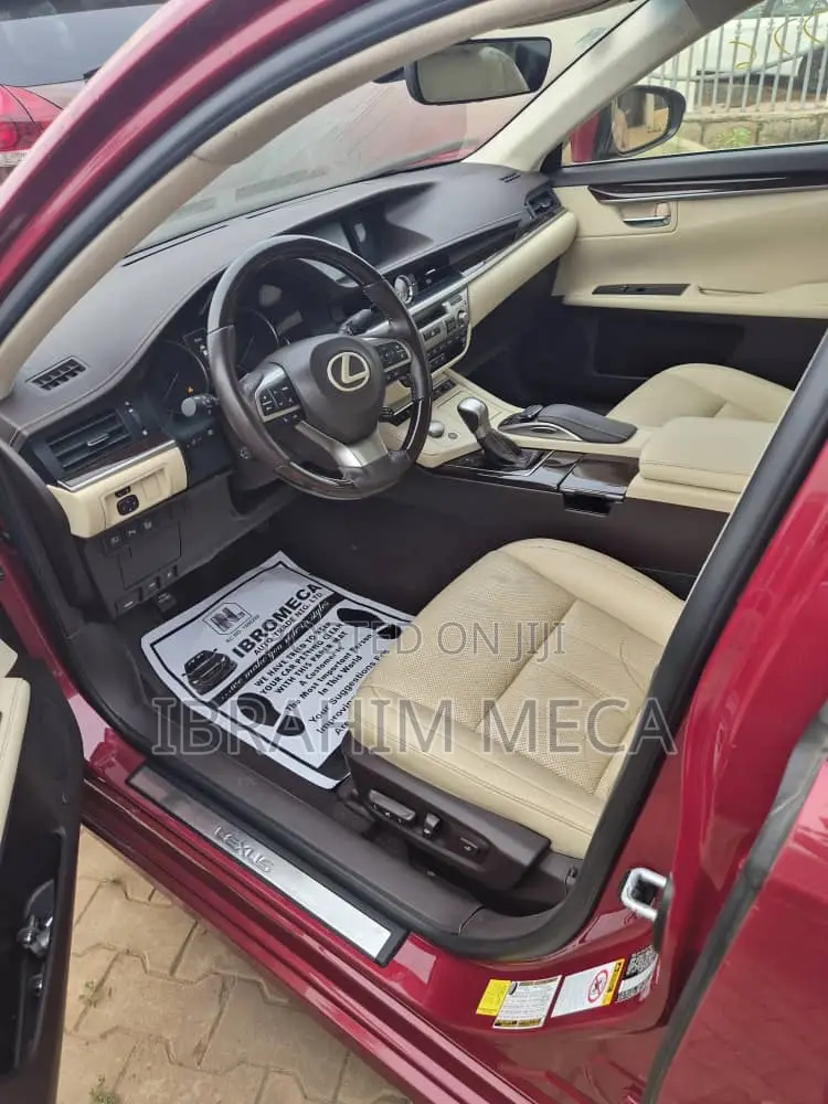 Lexus ES 250 2016 Burgundy