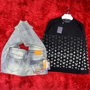 Original Luxury Jeans X Sweat Tops Combos for Val