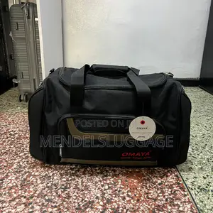 Omaya Travel Duffel Bag – Black