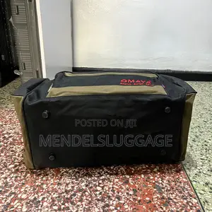 Omaya Travel Duffel Bag – Black