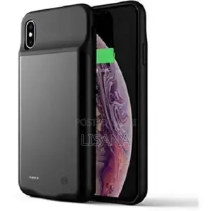 Battery Power Case For iPhone Xs Max -6000mah | Black